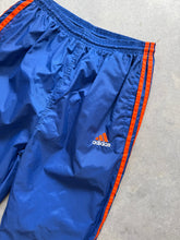 Load image into Gallery viewer, Vintage Blue and orange Adidas Trackies
