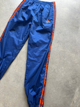 Load image into Gallery viewer, Vintage Blue and orange Adidas Trackies
