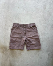 Load image into Gallery viewer, Vintage Brown Carhartt Carpenter Shorts Distressed - 34 Waist
