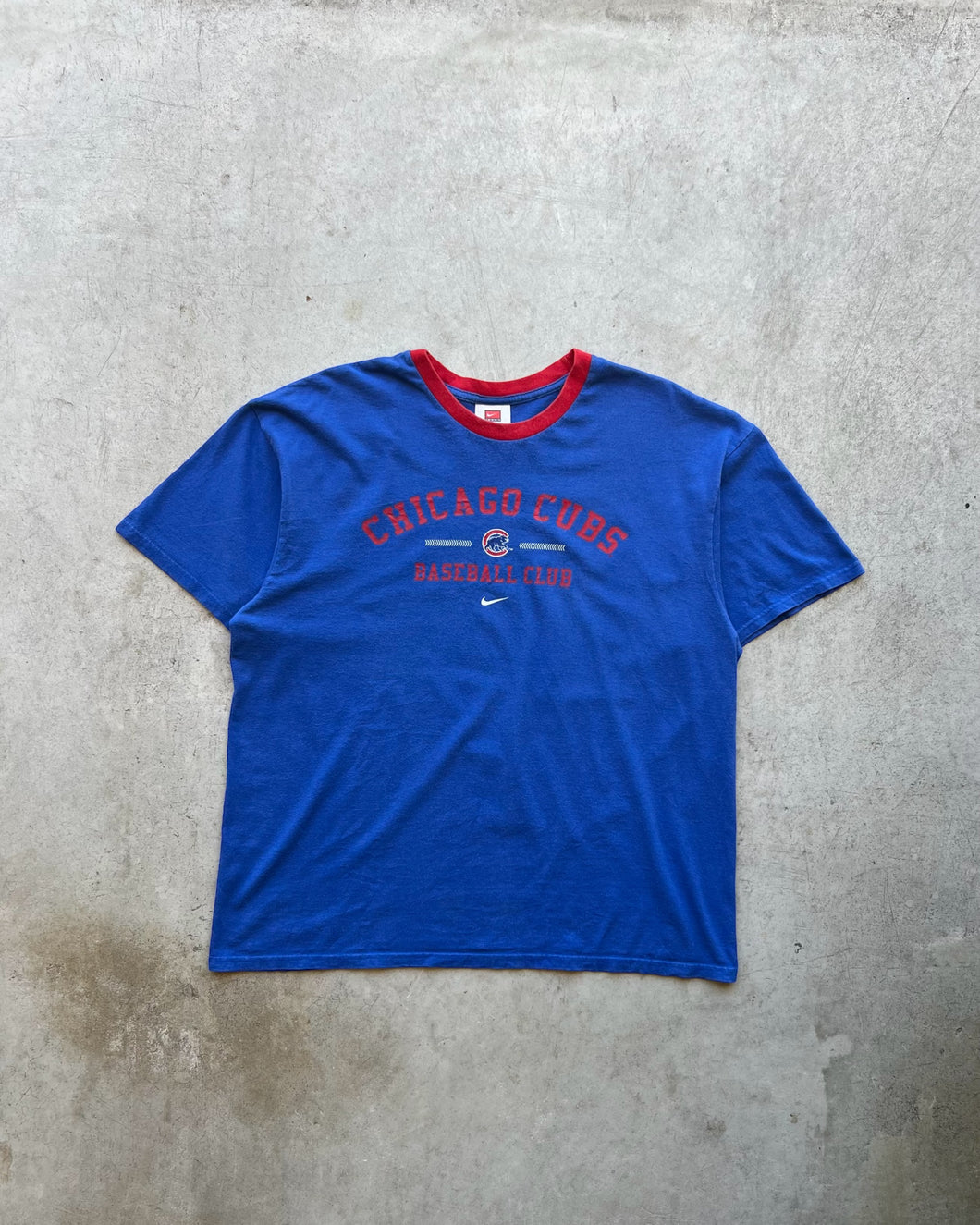 Vintage Chicago Cubs Ringer T shirt - XL