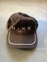 Load image into Gallery viewer, Vintage Rare Brown Nike 90s Spellout Cap
