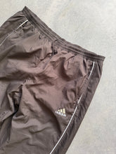 Load image into Gallery viewer, Vintage Chocolate Brown Adidas Trackies
