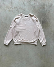 Load image into Gallery viewer, Vintage Nike Beige Mini Swoosh Sweatshirt - XL
