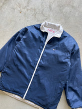 Load image into Gallery viewer, Vintage Nike Reversible white, navy and pink Puffer Jacket - L

