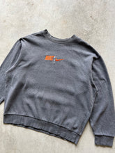 Load image into Gallery viewer, Vintage Nike Grey Spellout Embroidered Sweatshirt - X-LARGE
