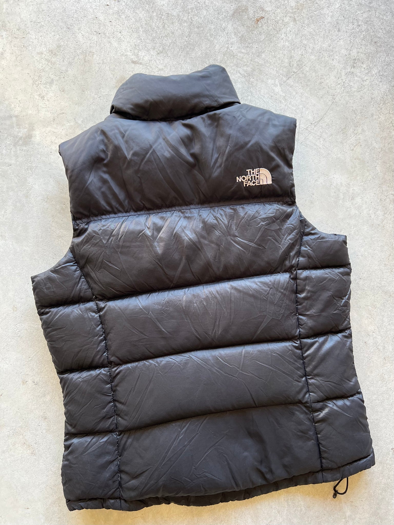 Vintage North Face 700 Puffer Vest Black S Women s Gold Link
